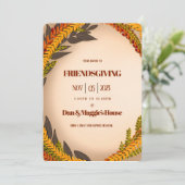 収穫、サイズ: 5" x 7"、紙: マット、封筒付き 招待状 (スタンド正面)