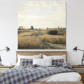 収穫 | シャルルフランソワダウビグニー キャンバスプリント (インサイチュ (寝室))