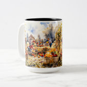 収穫 ツートーンマグカップ (正面左)