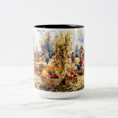 収穫 ツートーンマグカップ (中央)