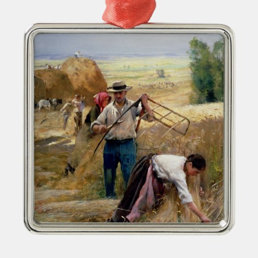 収穫 メタルオーナメント (正面)