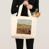 収穫 ラージトートバッグ (正面(商品))