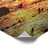 収穫：新しいハート ポスター (角)