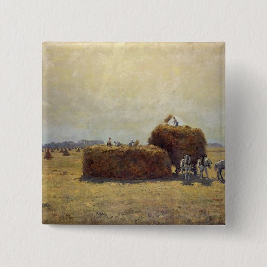 収穫 缶バッジ (正面)