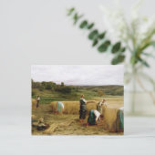 収穫、1874年 ポストカード (スタンド正面)