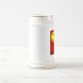 収縮T、薄い色 ビールジョッキ (中央)