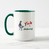 収集できるシリーズSionの競争ハト マグカップ (左)