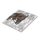 収集ドレスセージ馬FEI タイル (側面)