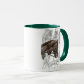 収集ドレスセージ馬FEI マグカップ (正面右)