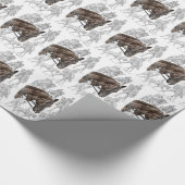 収集ドレスセージ馬FEI ラッピングペーパー (角)