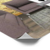 収集ハートポスター ポスター (角)