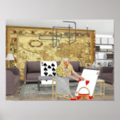 収集ハートポスター ポスター (正面)