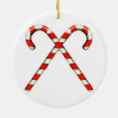 収集パーソナライズされたラクロス セラミックオーナメント (裏面)