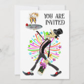 収集ユニークウェイター系列 招待状 (正面)