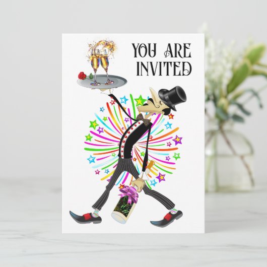 収集ユニークウェイター系列 招待状 (スタンド正面)