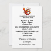 収集ユニーク招待状 招待状 (裏面)