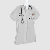 収集可能な医師 オーナメント (正面)