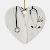 収集可能な医師 セラミックオーナメント (裏面)