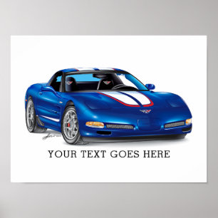 収集可能な自動車アートポスター ポスター