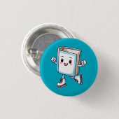 収集可能ボタン 缶バッジ (正面&裏面)