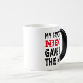 叔母おもしろいさんお気に入りの「姪っ子」のギフトマグ モーフィングマグカップ (正面右)