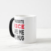 叔母おもしろいさんお気に入りの「姪っ子」のギフトマグ モーフィングマグカップ (正面左)