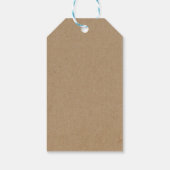 叔母おもしろいと叔父になるのに適している ギフトタグ (裏面)