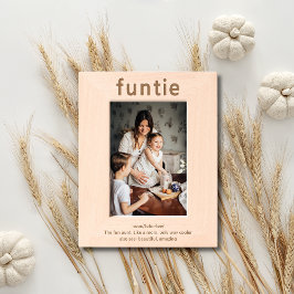 叔母おもしろい定義レーザーエッチング写真枠 レーザー彫刻フレーム