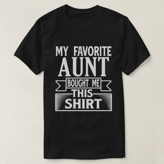 叔母お気に入りのさん買このシャツ Tシャツ (デザイン正面)