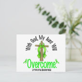 叔母が乗り越える神とのリンパ腫 ポストカード (スタンド正面)