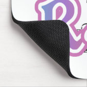 叔母がTシャツとギフトを着る マウスパッド (コーナー)