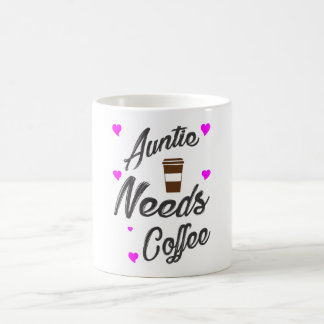 叔母さんがコーヒーマグギフトを必要と コーヒーマグカップ