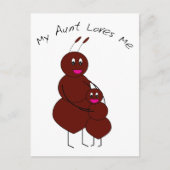 叔母さんが私のはがきを愛してる ポストカード (正面)