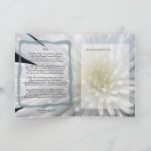 叔母さんの悔やみや弔慰カード カード (内部)