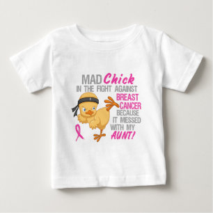 叔母さん3乳癌と台なしになる気違いのひよこ ベビーTシャツ