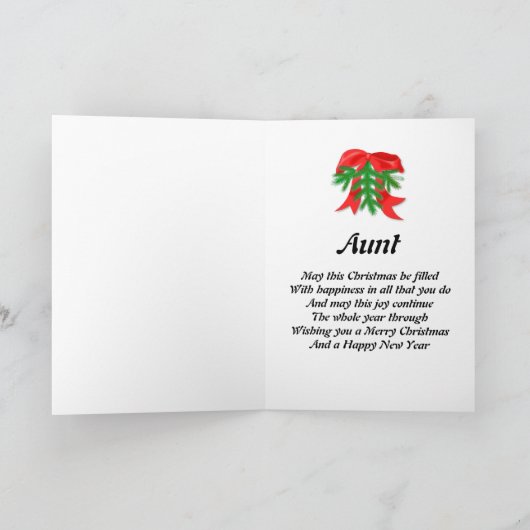 叔母さん シーズンカード (内部)