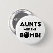 叔母たちが爆弾だ！ 缶バッジ (正面&裏面)