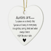 叔母たちは太陽の光だ セラミックオーナメント (左)