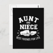 叔母と姪の友達は一生 ポストカード (正面/裏面)