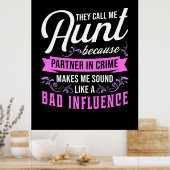 叔母と悪い影響 ポスター (キッチン)