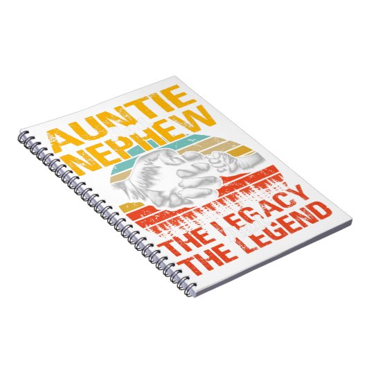 叔母と甥は伝説と遺産を ノートブック (右側)