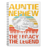 叔母と甥は伝説と遺産を ノートブック (正面)