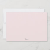 叔母に幸せなバレンタインの日 シーズンカード (裏面)