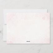 叔母に幸せなバレンタインの日 シーズンカード (裏面)