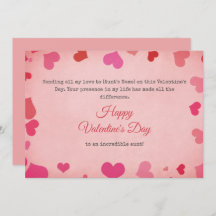 叔母に幸せなバレンタインの日