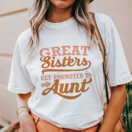 叔母に昇進する Tシャツ