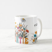 叔母に昇進カスタムした汗シャツ コーヒーマグカップ (正面右)