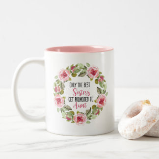 叔母に昇進 ツートーンマグカップ