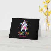 叔母のように唯一のデブ素晴らしユニコ カード (黄色い花)