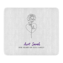 叔母のカッティングボード – 私たちの家族のハート